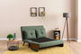 Atelier Del Sofa Cosmo Sofá-Cama de 2 Plazas Verde